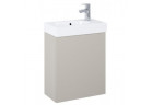 Umyvadlo Roca Mini-N z szafką wiszącą 45x24 cm (bez syfonu) - fume matnáný 