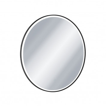 Zrcadlo pravoúhlé Excellent Revia, visací, 100x50cm, černá matnáný