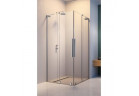 Sprchový kout Radaway Furo SL KDD 100, profil chrom lesklá, sklo čiré, část pravá