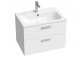 Skříňka pod umyvadlo mini Ravak SD Classic II 40x22x50 cm, závěsná, levé - bílý lesklá