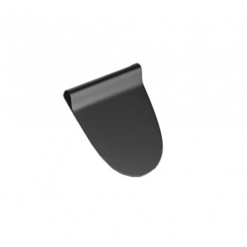 Pisoár Catalano Sfera 54, závěsný, s otvory na pokrywę černá matnáný