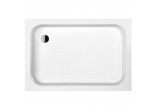 Sprchová vanička pravoúhlý Sanplast Classic B/CL, 80x100x15+STB, bílý EW