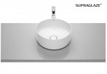 Umyvadlo na desku 37cm Roca Inspira Round kulatá bílá- sanitbuy.pl