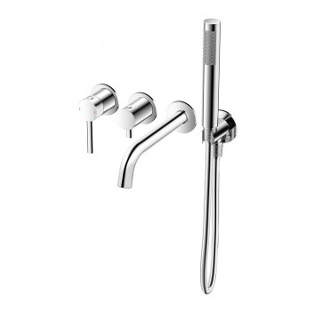 Umyvadlová baterie Emporia Fly, páková - černá matnáný