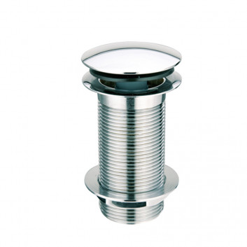 Spust umyvadlový McAlpine, klik-klak, bílý