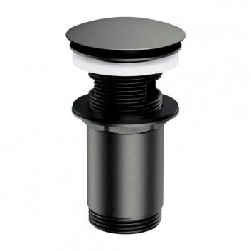 Zátka klik-klak pro umyvadlový sifon Omnires, měď szczotkowana