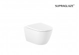 Souprava podomítkový Roca DUPLO ONE + mísa WC podvěsná ONA RIMLESS COMPACTO se sedadlem s pozvolným sklápěním SLIM, bílá