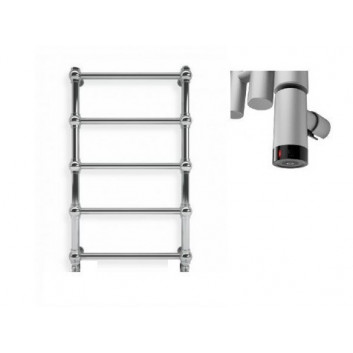 Radiátor elektrický Terma Retro 117x50,4 cm z grzałką DRY - barva RAL i speciální barvy