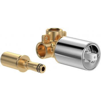 Baterie vanová-sprchová Villeroy & Boch Dawn, páková, K montáži podomítkové - chrom