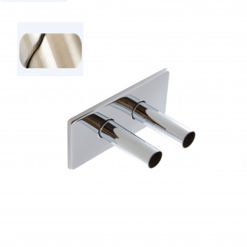 Souprava rozet osłonowych Schlosser - chrom