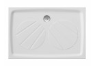 Sprchová vanička sprchový Ravak Gigant Pro 100x90 cm, z konglomerátu - bílý
