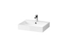 Umyvadlo nábytkové Cersanit Virgo 60, 60,5x46cm, z přepadem, s otvorem pro baterii - bílá