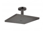 Horní sprcha Hansgrohe Raindance E EcoSmart 30 cm čtvercová s ramenem stropovým chrom 