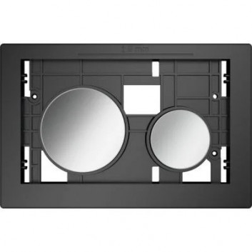 Kryt do tlačítek spłukujących TECEloop, skleněné - bílý mramor