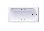Ocelová vana Kaldewei Saniform Plus 362-1 160x70 cm, z powierzchnią uszlachetnioną - alpská bílá