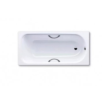 Ocelová vana Kaldewei Saniform Plus 362-1 160x70 cm, z powierzchnią uszlachetnioną - alpská bílá