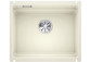 Dřez keramický Blanco Etagon 500-U 54x45,6 cm jednokomorowy, Keramika PuraPlus s uzávěrem InFino plus szyny - bílý lesklá 525149 