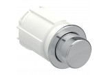 Pneumatnánýyczny Tlačítko uruchamiający WC Geberit Typ 10, ręczny, podomítkový, Sigma 8cm dwudzielny, chrom matnáný, easy-to-clean