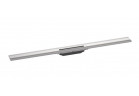 Vnější komponent Hansgrohe RainDrain Flex odpływu liniowego 1000 s možností przycięcia, montáž přistěnný - ušlechtilá broušená ocel