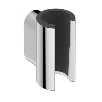 Propojení vody Hansgrohe FixFit Q, s rukojetí sprchovým - černá kartáčovaný chrom