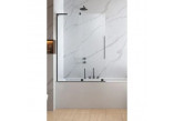 Vanová zástěna Radaway Furo SL PND II 110, levý, sklo čiré, 110x150cm, przesuwny, profil zlatá szczotkowany