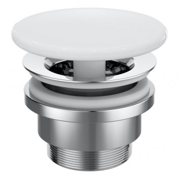 Zátka pro umyvadla G1 1/4, Ideal Standard Ipalyss, černá matnáný