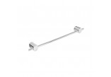 Madlo Defra Latte, dwupunktowy, šířka 20,2 cm, do samodzielnego montażu na meblu - chrom lesklá