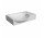 Umyvadlo nábytkové Defra Tummy 40, obdélníková 40x29 cm, s otvorem na baterie, z přepadem - bílá
