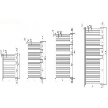 Radiátor Zehnder Quaro 97,1x30 cm - bílý- sanitbuy.pl