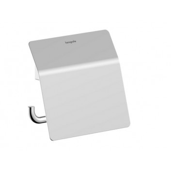 Závěs toaletního papíru Hansgrohe AddStoris s poličkou - chrom