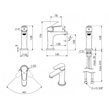 Stoján na papír a WC štětku Gedy Bridge