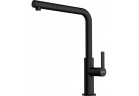 Baterie s výsuvnou sprchou Franke Maris Slim L pull-out - černá matnáný