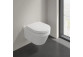 Závěsné wc Villeroy&Boch Architectura, 53x37 cm, odtok tylny, bezkołnierzowa (DirectFlush), z powłokami AntiBac i CeramicPlus - alpská bílá