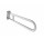 Madlo nástěnný pro postižené osoby Roca Skladem Łazienka, skladací, 80cm, Access Comfort, lesklá