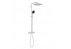 Sprchový systém Grohe Vitalio Comfort 250 s termostatem k montáži na stěnu, s hlavovou sprchou kwadratową 25 cm - chrom