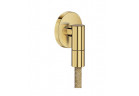 Přípojka úhlová hadice Axor Wall outlet Fine, kulaté - zlatá optyczny leštený