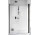 Dveře sprchové do niky Radaway Nes 8 Black DWS 90, pravé, sklo čiré, 900x2000mm, černá profil