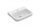 Souprava combi-pack Villeroy & Boch Architectura mísa 53x37 cm bez kołnierza se sedadlem s pozvolným sklápěním - bílý