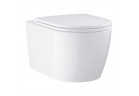 Mísa WC Grohe Start Round Ceramic 54,3x36,4 cm se sedadlem s pozvolným sklápěním - alpská bílá