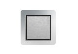 Odtok bodový Wiper WP Invisible (souprava) 10x10 cm, sifon Curling (vertikální) - szlif