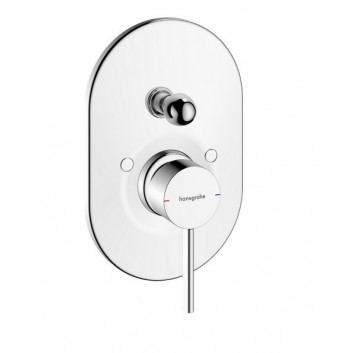 Vaňová baterie Hansgrohe Zesis S páková, podomítková do iBox universal - chrom