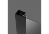 Profil poszerzający Radaway 2cm do koutu NES 8 DWD II - černá