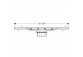 Lineární odtok Geberit CleanLine, L 130cm - černá
