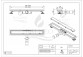 Lineární odtok podlahový Balneo Duplex Black 80 cm, dwustronny, nízká 52 mm - černá
