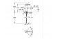Umyvadlová baterie Grohe Essence New, Velikost S - brushed hard graphite
