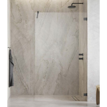 Dveře sprchové walk-in Radaway Essenza Pro 8 Gold, 130x200cm, sklo čiré, profil zlatá