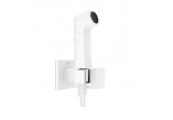 Bidetová ruční sprcha Hansgrohe Bidette 1jet E EcoSmart se směšovačem, držákem a hadicí sprchovým 125 cm - černá matný