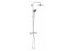 Sprchový systém Grohe Euphoria System 260 s termostatem k montáži na stěnu, s hlavovou sprchou okrągłą 26 cm - phantom black