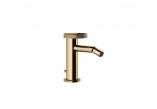 Bidetová baterie jednootvorové s uzávěrem, Gessi Anello - Warm Bronze Brushed PVD 