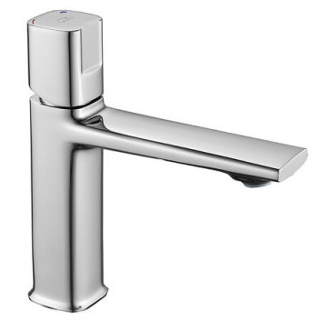 Umyvadlová baterie Laveo Tores vysoká (266 mm), páková, s uzávěrem - chrom